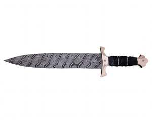 Handcrafted Patterned Steel Long-Profile <b>Craft</b> <b>Tool</b> Stacked Washer Handle Executive Display Piece - Product Image 2