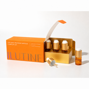 Programa de Ampollas ILUTINE Vita Shot, Set Completo de Suero Facial Líquido con Vitamina C, Blanqueador, Hidratante y Antienvejecimiento para Uso Doméstico - Product Image 1