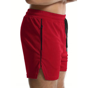 Pantalones Cortos Deportivos de Poliéster de Secado Rápido para Hombre, Transpirables, Tejidos y Estampados - Product Image 2