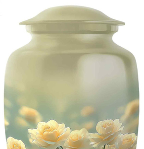 Urnes funéraires en laiton pour adultes, urnes artisanales pour cendres d'hommes et de femmes, urnes décoratives, urnes funéraires - Product Image 4