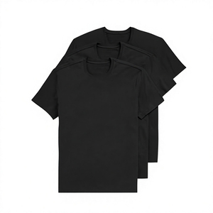 T-shirt décontracté pour homme en jersey de coton doux, imprimé au laser, respirant, léger, à manches courtes, pour l'été, usage quotidien, vente en gros - Product Image 2