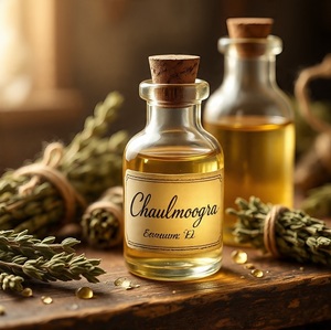 Aceite Portador de Chaulmoogra Orgánico HIMVEDA, Puro y Natural, Hydnocarpus Wightiana, Prensado en Frío, Grado Cosmético, Antienvejecimiento, Cuidado de la Piel - Product Image 3