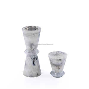 Brûleur à Bakhoor en Résine Écologique Fait Main, Porte-Encens Arabe Design pour la Décoration Festive de la Maison, Ramadan et Aïd - Product Image 6