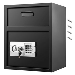 Cassaforte Digitale Elettronica in Acciaio al Carbonio da 1,7 Piedi Cubici con 2 Slot per Deposito e Serratura a Codice - Product Image 1