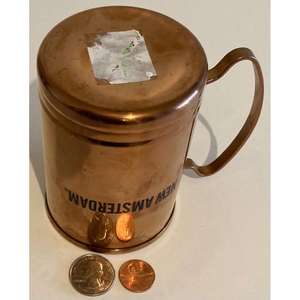 Juego de regalo de tazas de cerveza elegantes con impresión de logotipo personalizado, tazas de cobre pulido 100% cobre para beber, aptas para contacto con alimentos. - Product Image 4