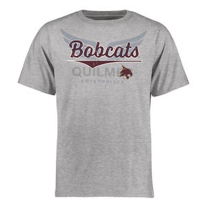 T-shirt en coton imprimé de haute qualité de l'Université de l'État du Texas, logo universitaire personnalisé, col rond, manches courtes - Product Image 5