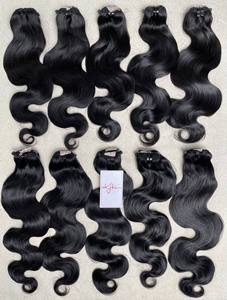 Extensiones de Cabello Humano Virgen Súper Doble Trama Ondulado, 100% Cutícula Alineada, Sin Procesar, Vietnamita, Doble Trama a Máquina - Product Image 5