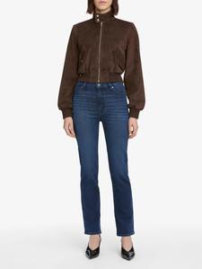 Pantalones deportivos de forro polar transpirable para mujer, de corte holgado, con logo personalizado impreso, cintura media, diseño frontal plano informal, en azul liso teñido. - Product Image 3