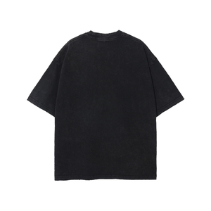 Camisetas de Hombre de Alta Calidad, 100% Algodón, Lavadas con Ácido, con Estampado 3D Personalizado, Transpirables, de Secado Rápido, Manga Corta, Corte Holgado - Product Image 2