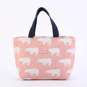 Bolsa de Almuerzo de Yute con Fibra Natural, Tamaño Personalizado Disponible, Capacidad de 6-10L, Diseño con Asas - Product Image 1