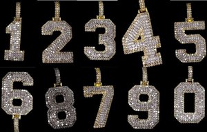 จี้เพชรโมอิสซาไนต์ทรงฮิปฮอปสุดหรู เงินแท้ 925 ประดับเพชร VVS รูปเลขนำโชค พร้อมจี้อักษรย่อแบบกำหนดเองได้ สำหรับทั้งชายและหญิง - Product Image 4