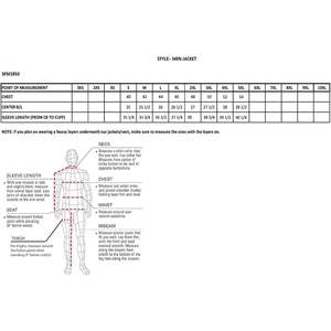 แจ็คเก็ตหนังผู้ชายสีดำสไตล์มอเตอร์ไซค์ รุ่น SFM1850 ปี 2025 พร้อมฮู้ดถอดได้ ปกแบบกระดุมแป๊ก ไซส์ XS บรรจุภัณฑ์เดี่ยว - Product Image 3