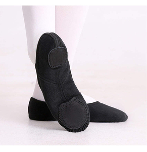 Women Ballet Shoes Flat Dancing Slippers Classic Split Sole Soft Genuine Leather Custom OEM Ballet Dancing Shoes For Women Men - Product Image 1