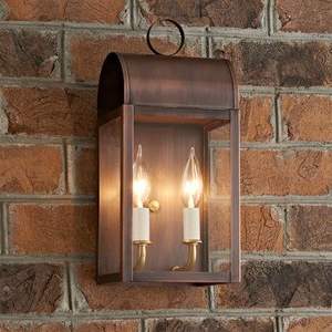 Regal Light Copper <b>Lantern</b> Antique Finish <b>Brass</b> <b>Lantern</b> Old World Copper <b>Lantern</b> Vintage Farmhouse <b>Lantern</b> - Product Image 3