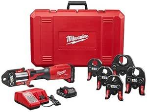 ชุดเครื่องมืออัดทองแดง Original Milwaukees M18 Force Logic พร้อมหัวอัด 1 2 ถึง 2 จุด และกุญแจ 1 ดอก - Product Image 2