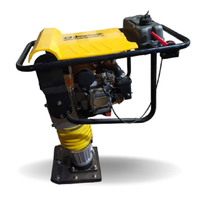 Machine de compactage de sol GX160 Honda utilisée pour le compactage du sol, les travaux de tranchées et les projets de construction routière