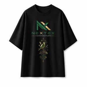 เสื้อยืดคอตตอนหนานุ่มพิมพ์ลายภาพนกสไตล์เรโทรสำหรับสตรีทแวร์ บริการ OEM - Product Image 2