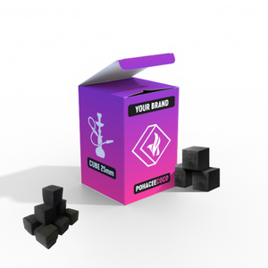 Max 2.5% Contenido de ceniza Hookah Carbón Hecho en Indonesia fabricación más fuerte y largo tiempo de combustión - Product Image 5