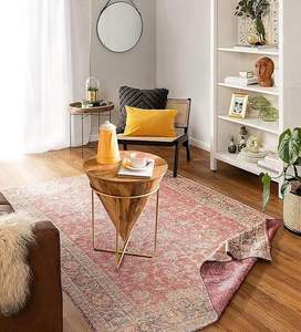 Traditional Antique Side <b>Table</b> Eco-Friendly Durable Wood for Living Rooms Cafe Interiors Office Seating Zones Coffee <b>Table</b> Bulk - Product Image 5