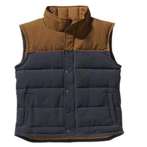 Chaleco Acolchado de Invierno Personalizado para Hombre, Ligero, Transpirable, de Poliéster, para Actividades al Aire Libre, con Bolsillo con Cremallera y Logotipo OEM - Product Image 4