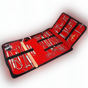 Kit complet d'instruments de chirurgie mineure, ensemble d'outils chirurgicaux médicaux professionnels pour les interventions chirurgicales mineures courantes en clinique - Product Image 2