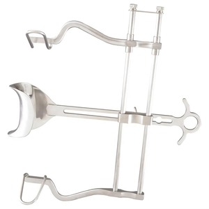 Retractor Abdominal de Acero Inoxidable, Instrumento Quirúrgico Manual Autoestático para una Amplia y Estable Exposición de Tejidos en Cirugía - Product Image 4