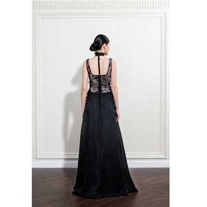 Vestidos de Mujer al por Mayor ODM LUMINA, Vestido Largo Transparente sin Mangas, Corte en A, Vestidos Largos Casuales de Verano para Mujer, Hechos en Vietnam - Product Image 4