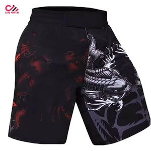 Shorts MMA pour femmes, prix de gros, haute qualité, confortables, dernier modèle, polyester, élégants, tendance, pour entraînement et combat. - Product Image 1
