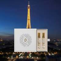 Set de 2 brumas corporales de 10 ml, tamaño viaje, caja de regalo con ingredientes naturales, venta al por mayor OEM