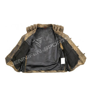 New Wholesale Price Top Quality Super Rider Waistcoat Genuine Antique Leather Motorcycle <b>Vest</b> Biker Leather <b>Vest</b> For Men - Product Image 4