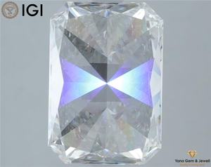 Diamante Cultivado en Laboratorio CVD de 3.50 Quilates, Corte Radiante, Color E, Claridad VS1, Certificado IGI, Alta Calidad - Product Image 3