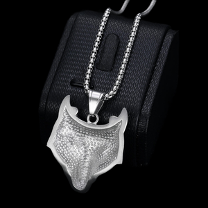 Pendentif Tête de Renard Moissanite Bling-Bling Attrayant, Collier Hip Hop pour Rappers et Amateurs de Culture Musicale - Product Image 3