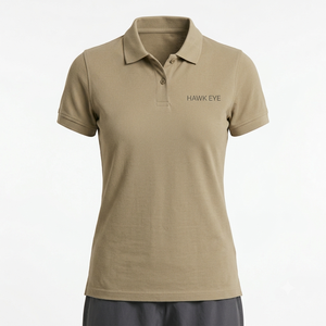 Camiseta Deportiva para Mujer Hawk Eye Sports, de Algodón Piqué, Secado Rápido, Transpirable, Antiarrugas, con Logotipo Personalizado, para Deporte, Casual y Actividades al Aire Libre - Product Image 6