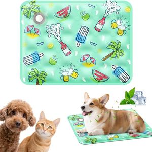 Nuovo Tappetino Refrigerante Portatile per Animali Domestici 2026, 120x70cm, in Gel Lavabile, Sostenibile, per Cani, Ideale per Viaggi - Product Image 1