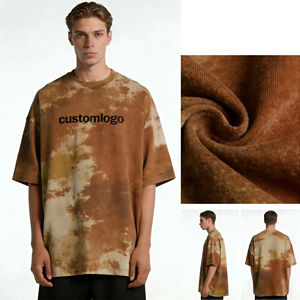 Camiseta Ringer para Hombre, 220 g/m², 100% Algodón, Lavado Ácido, Estilo Vintage, Corte Ajustado, Secado Rápido, con Logotipo Personalizado - Product Image 1