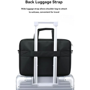 Sac à bandoulière pour ordinateur portable, sacoche d'affaires personnalisée, sacs et housses pour ordinateur portable pour hommes et femmes - Product Image 3