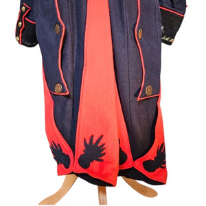 British Style Long Length Lightweight Infantry <b>Coat</b> With Button Decoration Vintage Uniforms Napoleon French Uniform <b>Coats</b> - Product Image 5