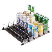 Bouteille de boisson en conserve Cigarettes étagère poussoir