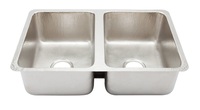 Évier de cuisine double cuve en acier inoxydable martelé à encastrer, très demandé, pour cuisines de luxe, par un fournisseur indien