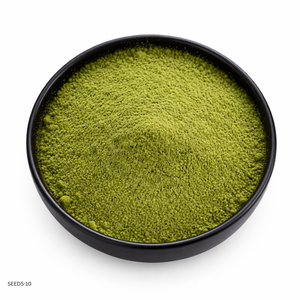 SEEDS-10 Extrait de feuilles de Moringa biologique 100% pur en poudre à mailles fines |   Superaliment naturel soluble dans l'eau, export en vrac de l'Odisha, Inde. - Product Image 1
