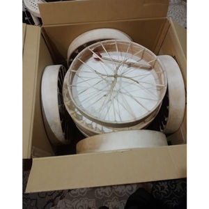 Tambor de Mano Chamánico de Alta Calidad de 14 Pulgadas para Práctica de Percusión, con Parches de Piel de Vaca, Hecho a Mano, Instrumento Musical de Percusión - Product Image 1