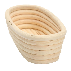Professional Handmade Bamboo Rattan Banneton Baguette <b>Bread</b> Proofing Natural Woven Dough Rising <b>Basket</b> Artisan Baking Kitchen - Product Image 5