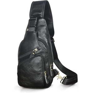 Bolso Mensajero Profesional de Cuero Genuino para Portátil y Transporte Cruzado con Correa de Hombro Ajustable para Trabajo y Viajes - Product Image 5