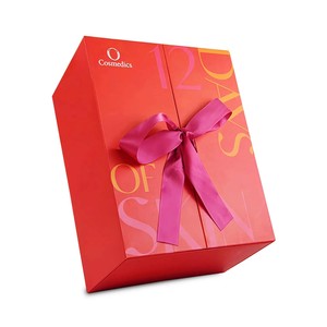 Boîte-cadeau de Noël en carton de luxe à double porte ouvrante pour cosmétiques, bijoux, chocolats - Product Image 5