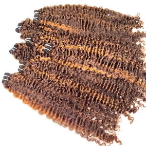 Productos de Venta caliente en nuestra fábrica Extensiones de cabello de color rizado birmano Cabello humano vietnamita - Product Image 3