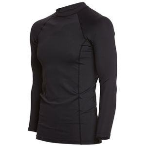 Camiseta de Compresión de Manga Larga Negra para Hombre, Secado Rápido, Manga Completa, Color Liso, para Entrenamiento - Product Image 2