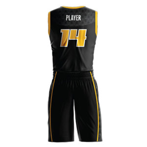Nouvelle conception, uniforme de basketball respirant pour jeunes, hautement recommandé, uniforme de basketball ajusté par sublimation - Product Image 2
