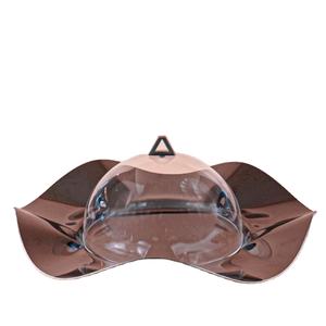 Plateaux de service de nourriture de décor de table de haute qualité plateau de service de nourriture en métal de forme personnalisée avec couvercle au prix le plus bas - Product Image 1