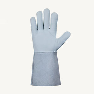 Welding <b>Gloves</b> Heat Resistant Customized Leather Working <b>Gloves</b> Welding <b>Gloves</b> OEM Design - Product Image 2
