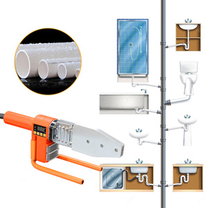 <span class=keywords><strong>Fer</strong></span> à <span class=keywords><strong>souder</strong></span> pour tuyaux en plastique, 220V, 20mm, 25mm, 32mm, 800W - Product Image 4